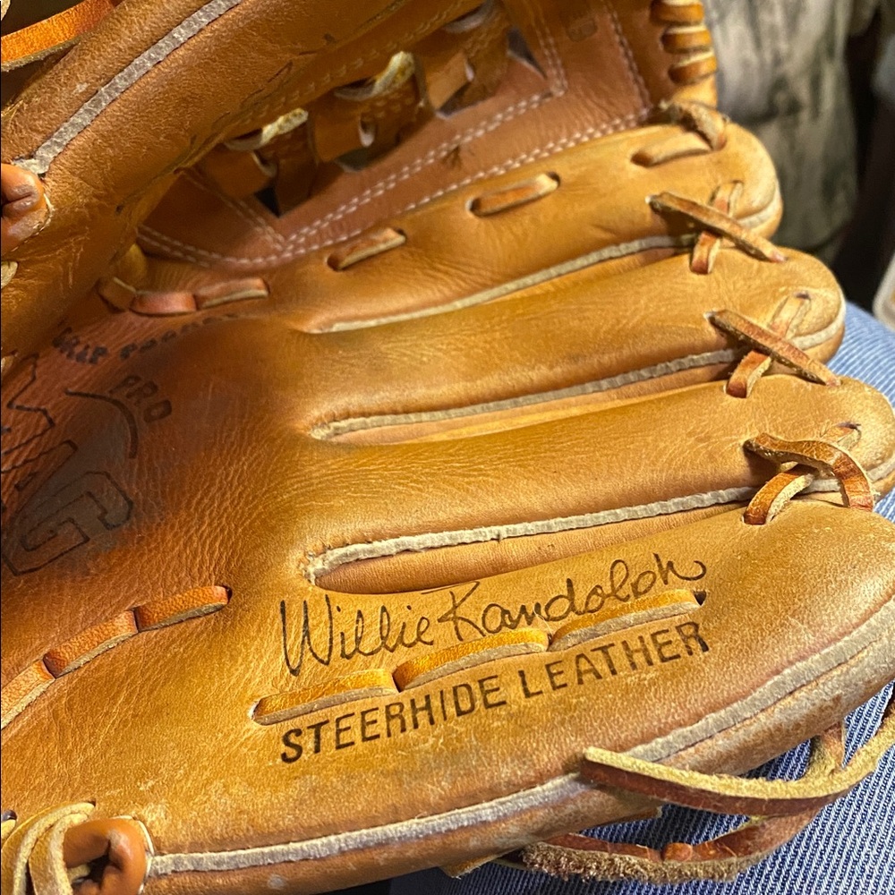 Left Hand Fielder Baseball Glove - Picture 2 of 6